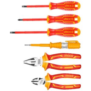 Juego 6 herramientas dielectricas pinzas/desarmador Profesionales