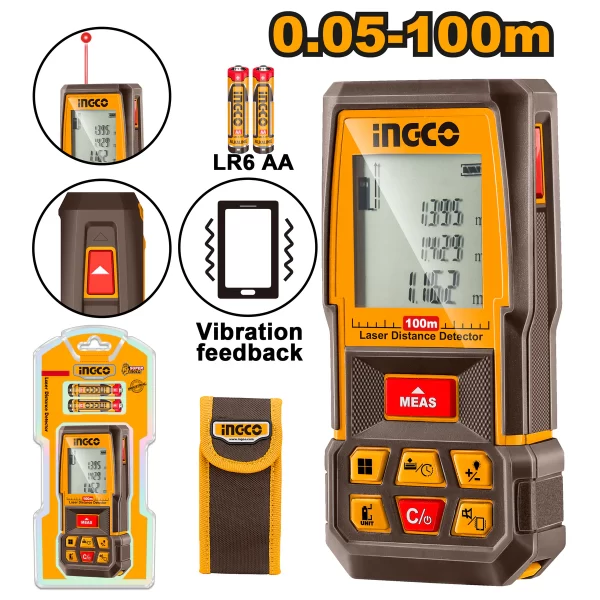 Medidor de distancia laser 100 metros