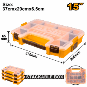 Organizador 15" con 13 compartimentos