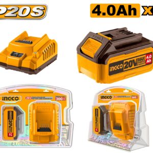 Cargador 2A y batería 4.0ah 20v
