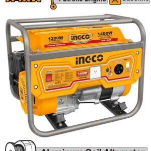 Generador eléctrico a gasolina 1400w 3600rpm